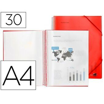 Map Liderpapel EC10 Rood A4