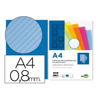 Set deksels Liderpapel TA07 Karton Blauw (50 Stuks)