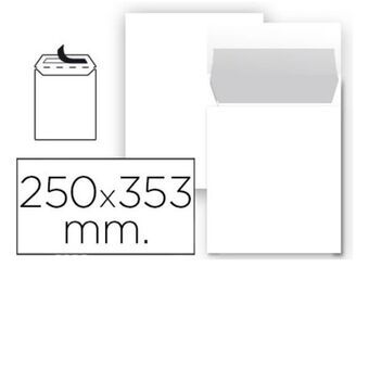 Enveloppen Liderpapel SB91 Wit Papier 250 x 353 mm (1 Stuks) (25 Stuks)