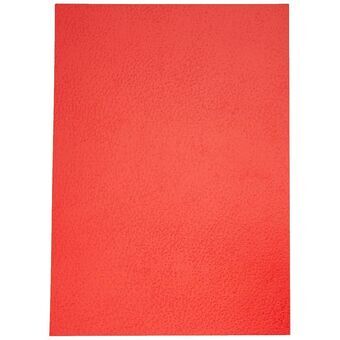 Set deksels Liderpapel TE03 Rood Karton A4 (50 Stuks)