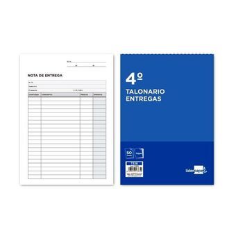 Bezorgingsboekje Liderpapel T326 A4 80 Lakens