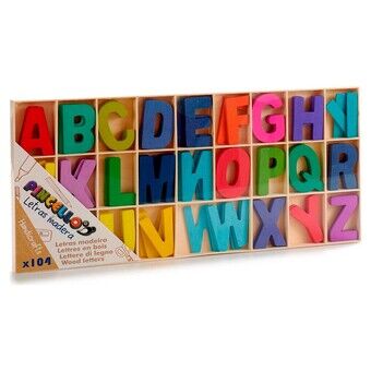 Educatief Spel Hout (1,5 x 18 x 41 cm) (104 Delen)