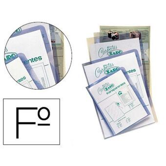 Documenthouder Saro 327 Transparant A4 Plastic (50 Stuks)