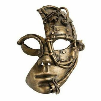 Masker My Other Me Zwart Steampunk