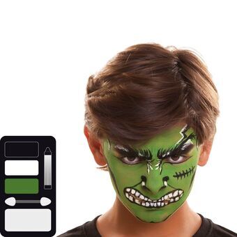 Kinder Make-up Set My Other Me Groen Hulk 1 Onderdelen (24 x 20 cm)