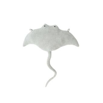 Knuffel Crochetts OCÉANO Grijs Mantarog 67 x 77 x 11 cm