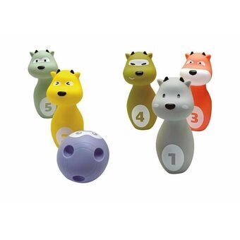 Bowlingspel 16 cm dieren