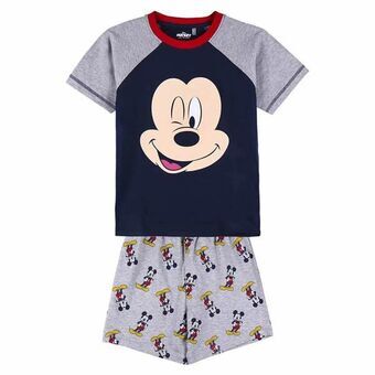 Zomerpyjama Mickey Mouse Grijs