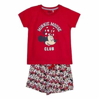 Zomerpyjama Minnie Mouse Rood