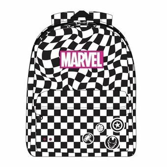 Schoolrugzak Marvel Zwart 32 x 12 x 42 cm