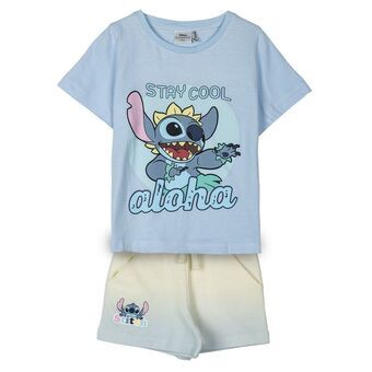 Pyjama Kinderen Stitch Licht Blauw - 5 Jaar - 5 Jaar