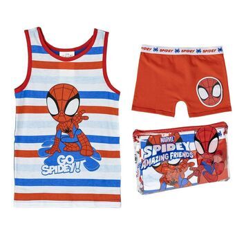 Pyjama Kinderen Spidey Rood - 3 Jaar - 3 Jaar