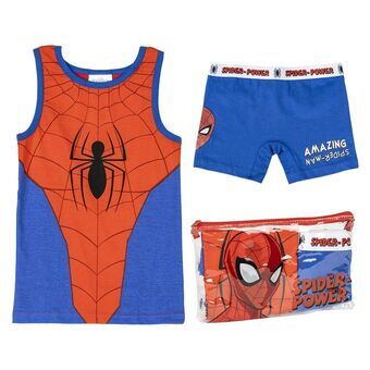 Pyjama Kinderen Spider-Man Rood Blauw - 6 Jaar - 6 Jaar