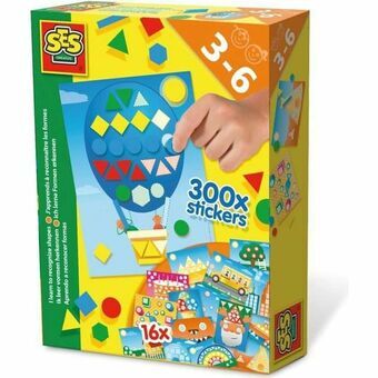 Vaardigheidsspel SES Creative I\'m learning to recognize shapes Multicolour