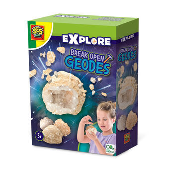 Bordspel SES Creative Explore Geodes (FR)