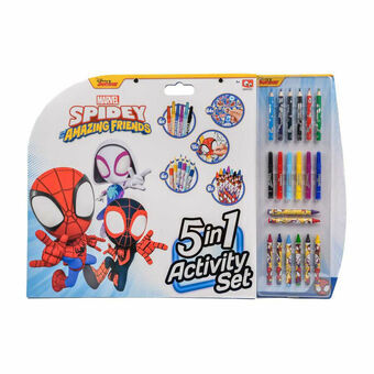 Activiteitendoos om te Kleuren Spidey 5-in-1