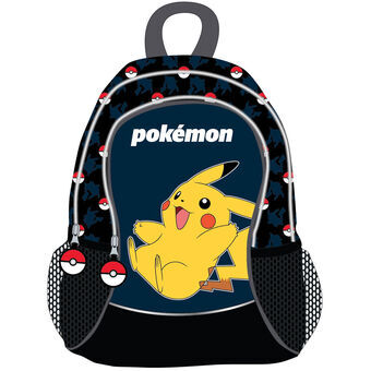 Schoolrugzak Pokémon Pokeball Blauw Zwart 30 x 40 x 15 cm