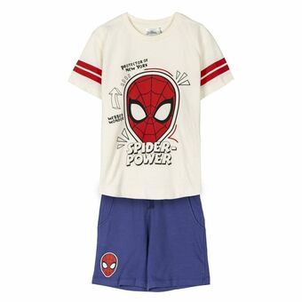 Kledingset Spider-Man Blauw Beige