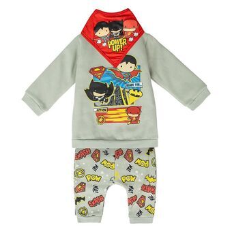 Joggingpak voor baby Justice League Grijs