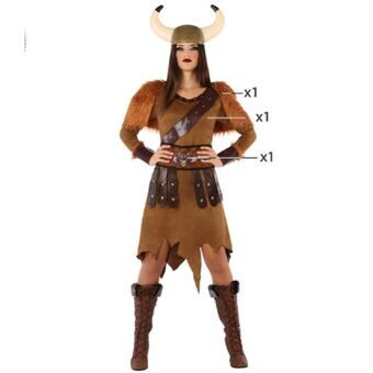 Kostuums voor Volwassenen Viking Vrouw - XXL - XXL