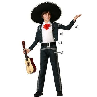 Kostuums voor Kinderen Mariachi - 10-12 Jaar - 10-12 Jaar