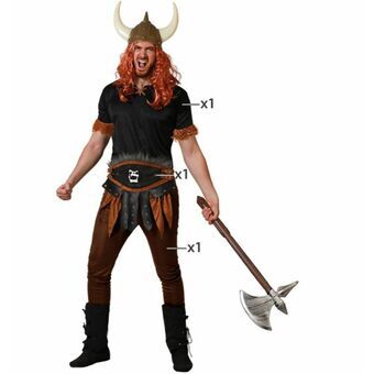 Kostuums voor Volwassenen Viking Man - XS/S - XS/S