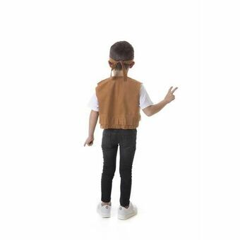 Kostuums voor Kinderen Hippie Vest Bruin