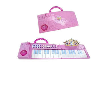 Speelgoedpiano Disney Princess Elektronische Opvouwbaar Roze