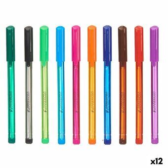 Set Balpennen Multicolour (12 Stuks)