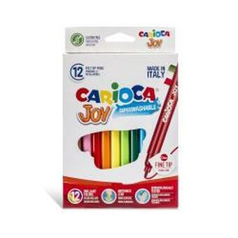 Set Viltstiften Carioca 40614 Multicolour (12 Onderdelen)