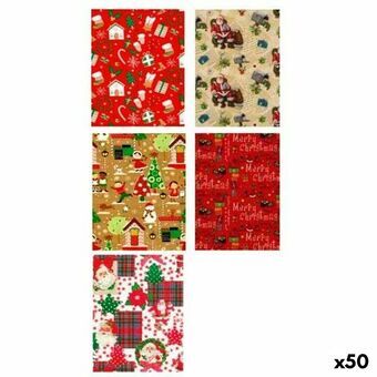 Cadeaupapier DM Kerstmis 70 x 200 cm (50 Stuks)