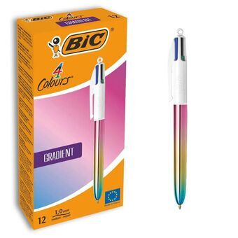 Pen Bic Gradient Multicolour 0,32 mm (12 Onderdelen)