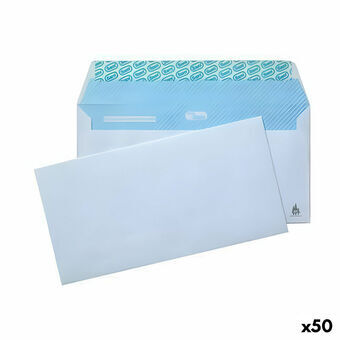 Enveloppen Sam OPEN-176 Wit 12 x 17,6 cm (50 Stuks)