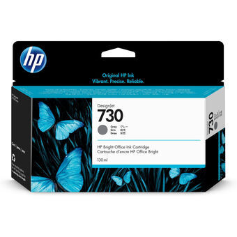 Originele inkt cartridge HP 730 (P2V66A) Zwart Grijs