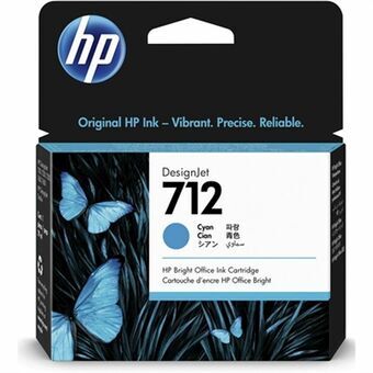 Originele inkt cartridge HP HP 712 Cyaan