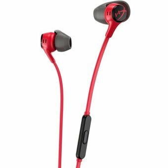 Hoofdtelefoon met microfoon Hyperx Earbuds II  Rood