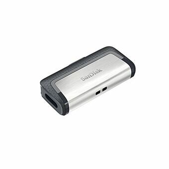 USB stick SanDisk SDDDC2-128G-G46 Zwart Zwart/Zilverkleurig Zilverkleurig 128 GB