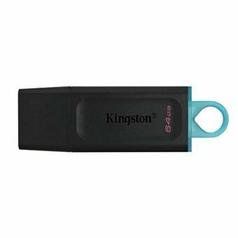 USB stick Kingston DTX/64GB Sleutelhanger Zwart 64 GB