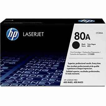 Originele Toner HP 80A Zwart