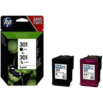 Compatibele inktcartridge HP N9J72AE Zwart Tricolor (2 Stuks)