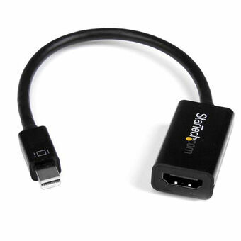 Adapter DisplayPort naar HDMI Startech MDP2HD4KS Zwart