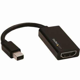 Mini DisplayPort naar DisplayPort-Adapter HDMI Startech MDP2HD4K60S Zwart 4K Ultra HD