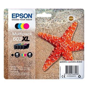 Originele inkt cartridge Epson EP66820 Multicolour Zwart Geel