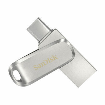 USB stick SanDisk SDDDC4-256G-G46 Zilverkleurig Staal 256 GB