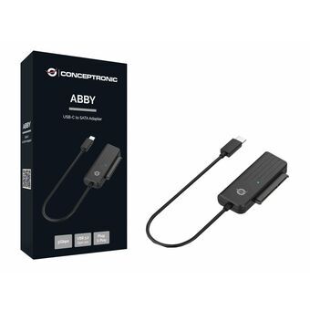 USB-naar-SATA-adapter voor Harde Schijf Conceptronic ABBY02B 2,5"