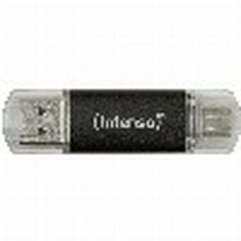 USB stick INTENSO 3539491 Antraciet 128 GB