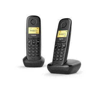 Draadloze telefoon Gigaset A170 Duo Zwart Wireless Amber