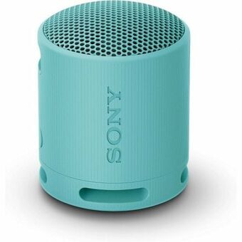 Dankzij de draagbare Bluetooth®-luidsprekers Sony SRSXB100L Blauw