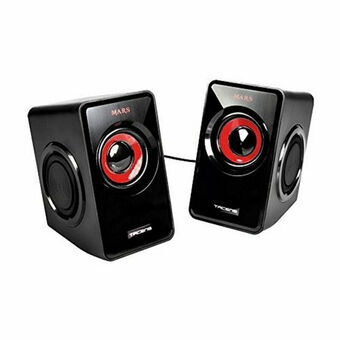 Gaming Speakers Tacens MS1 Zwart Rood/Zwart