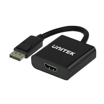 Adapter DisplayPort naar HDMI Unitek Y-5118DA Zwart